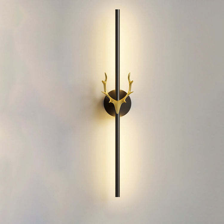 Modern Aluminum Antler Strip LED Sconce