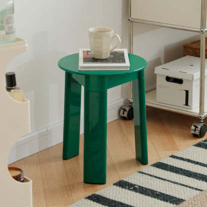 Triangle Base Plastic Low Stool