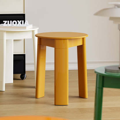 Minimalist Tripod Chair — Yellow