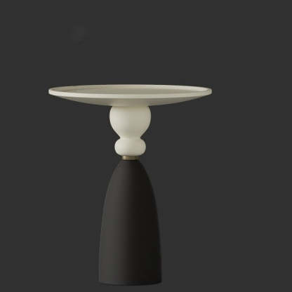 Minimalist Cone Base Wood Coffee Table