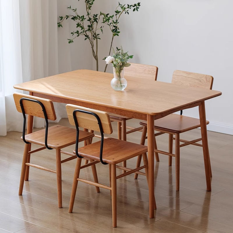 Vintage Cherry Wood Dining Chair