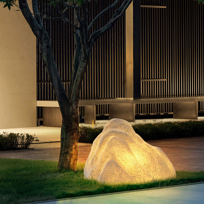 Modern Stone Rockery LED Garden Landscape Light