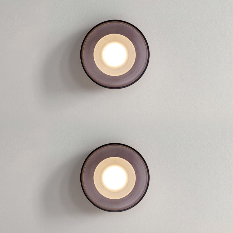 Nordic Vintage Glass LED Sconce
