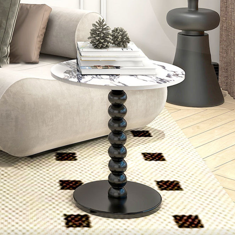 Wood traditional end round end & side tables