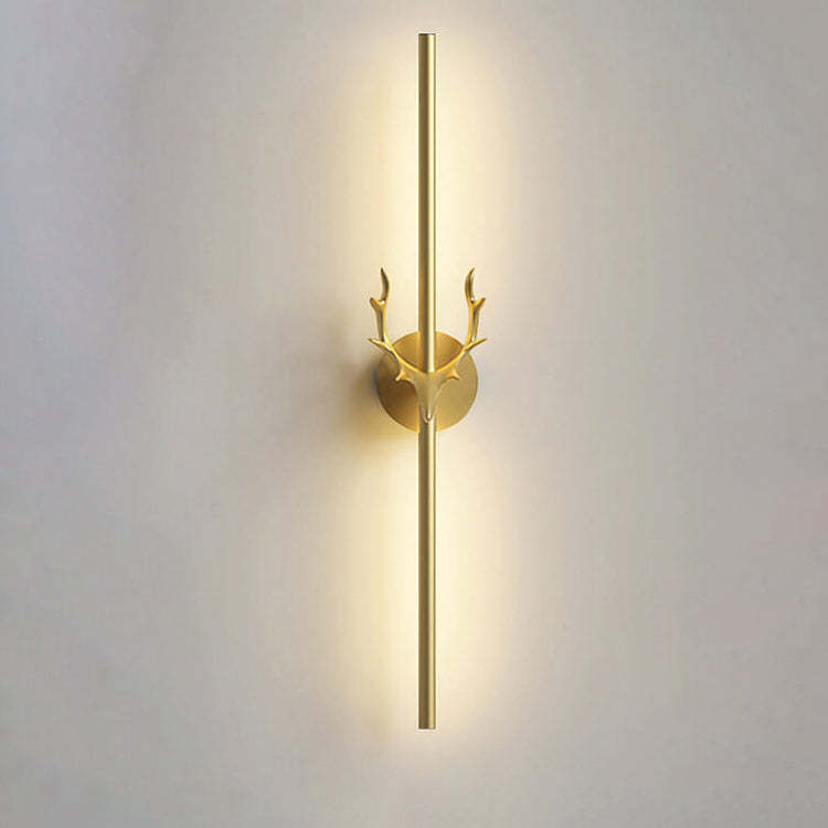 Modern Aluminum Antler Strip LED Sconce