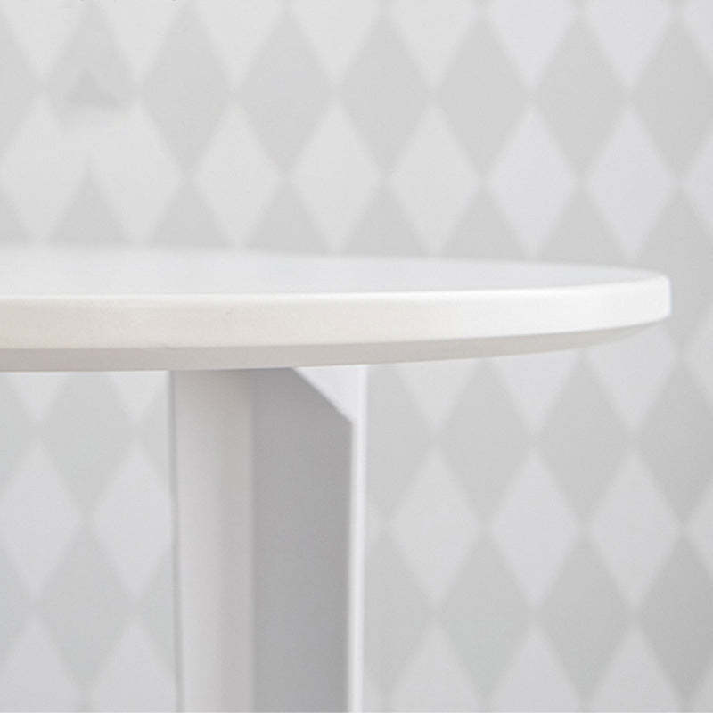 Minimalist Cloud Plastic Four-Leg Dining Table