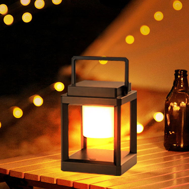 Modern Square Solar LED Outdoor Camping Light