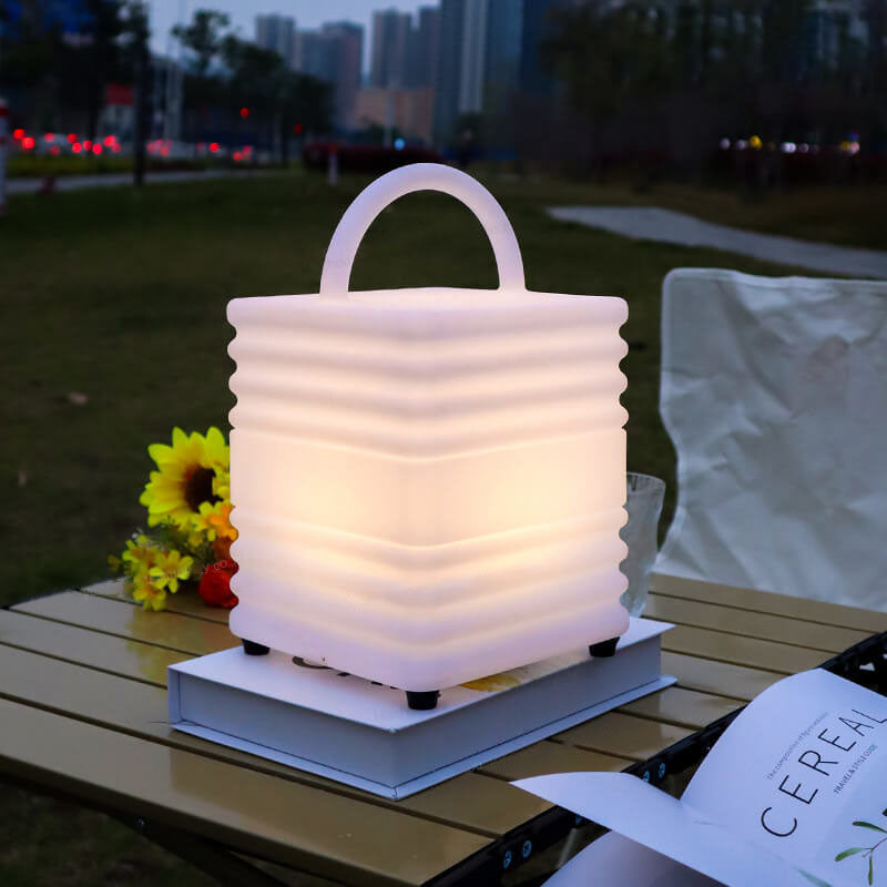 Decorative Square Camping Portable LED Outdoor Light