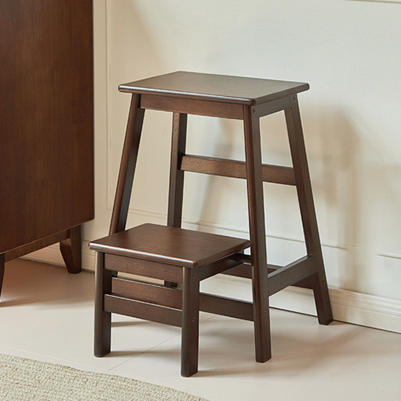 Minimalist Wooden Backless Bar Stool