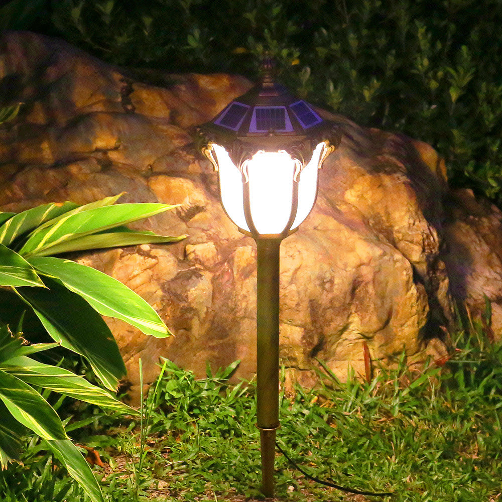 Minimalist Solar Wand Aluminum Landscape Light