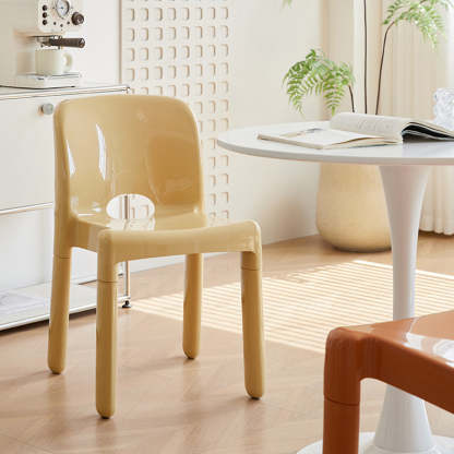 Nordic Stackable Plastic Dining Chair