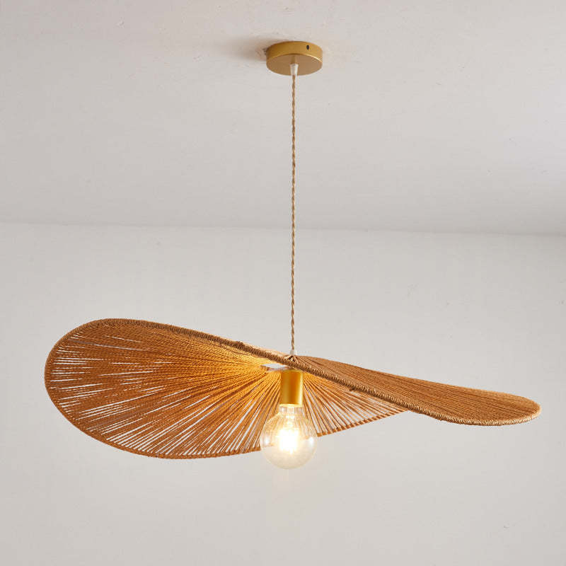 Japanese Rope Woven Straw Hat Pendant