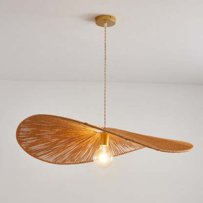 Japanese Rope Woven Straw Hat Pendant