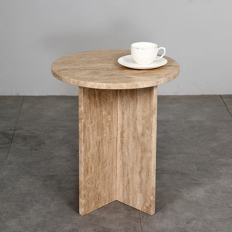 Minimalist Cross Stone Coffee Table