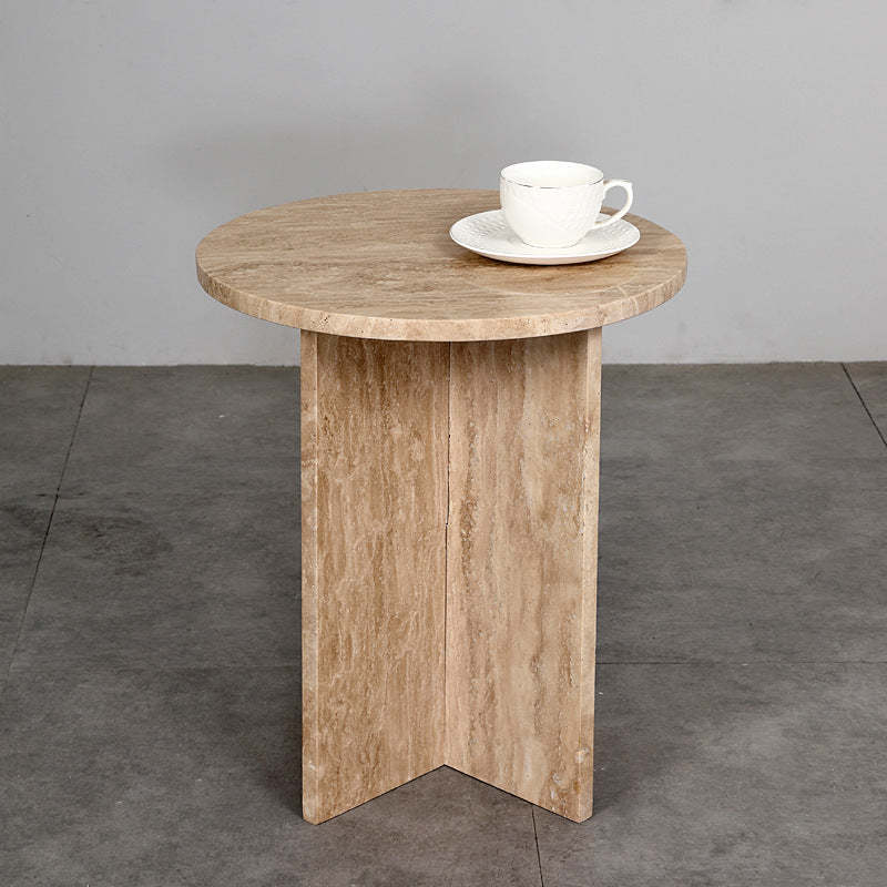 Minimalist Cross Stone Coffee Table