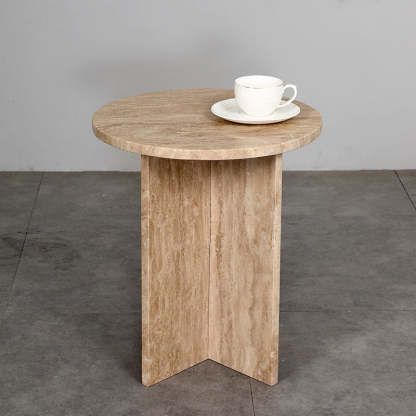 Minimalist Cross Stone Coffee Table