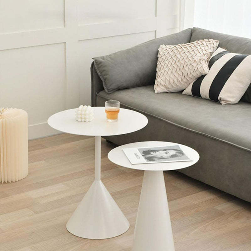 Minimalist Cone Base Iron Coffee Table