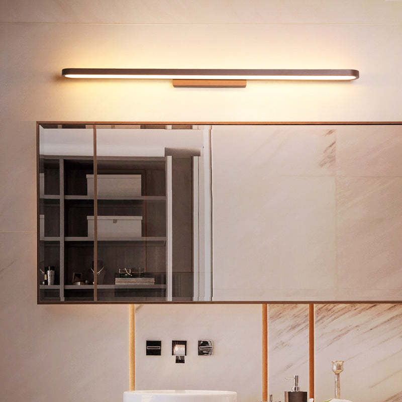 European Circular Aluminum LED Vanity Wall Sconce — Warm Light (3000K) / 110V-120V For US/CA