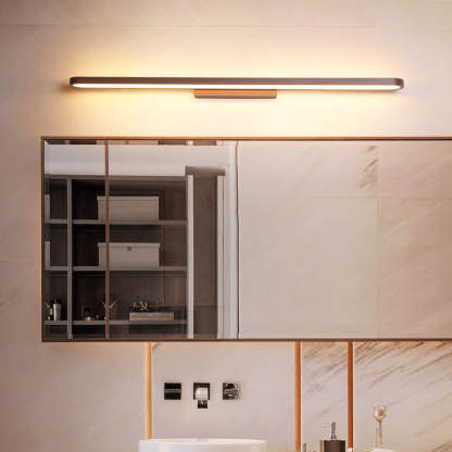 European Circular Aluminum LED Vanity Wall Sconce — Warm Light (3000K) / 110V-120V For US/CA