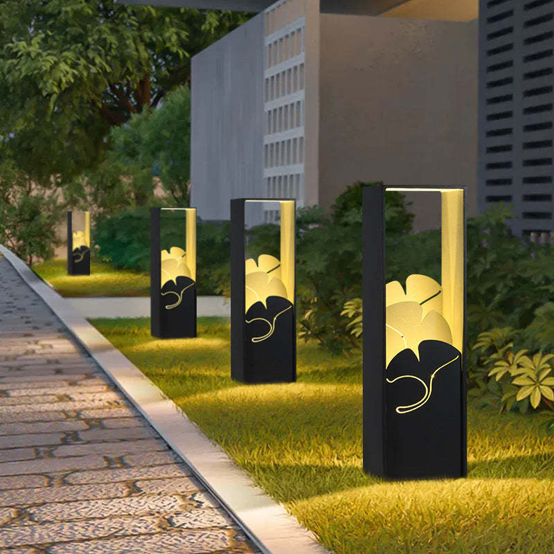 Industrial LED Post Lamp Lawn Landscape Light
