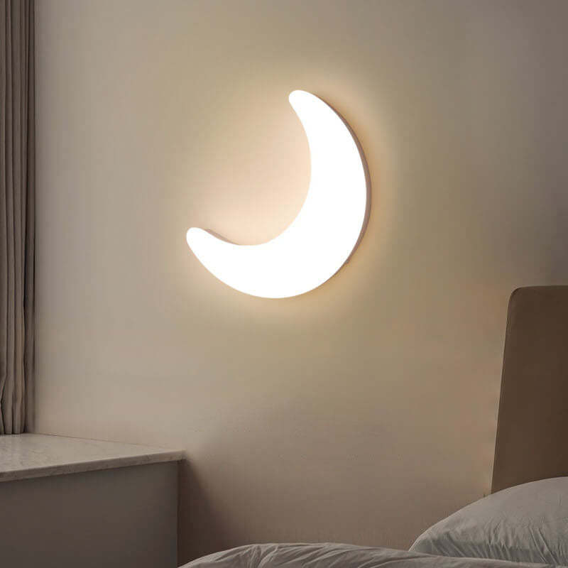 Modern Acrylic Moon LED Sconce — Infinitely Dimmable / 220V-240V For UK/AU