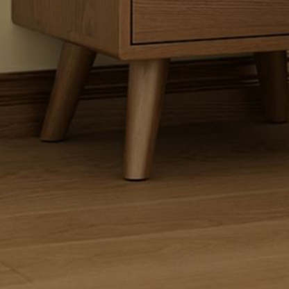 Modern Rubber Wood Bedside Nightstand