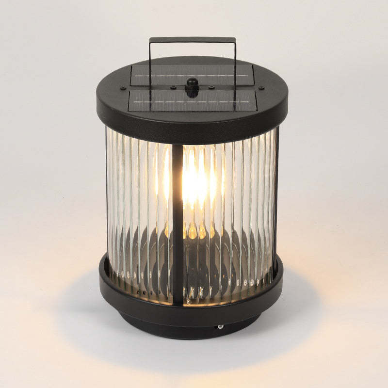 Minimalist Solar Stripe Aluminum Landscape Light