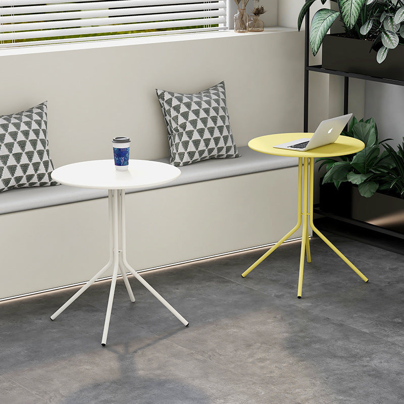 Scandinavian Round Iron Coffee Table