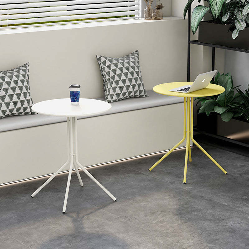 Scandinavian Round Iron Coffee Table