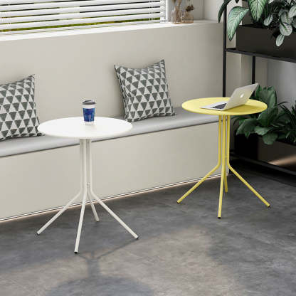 Scandinavian Round Iron Coffee Table