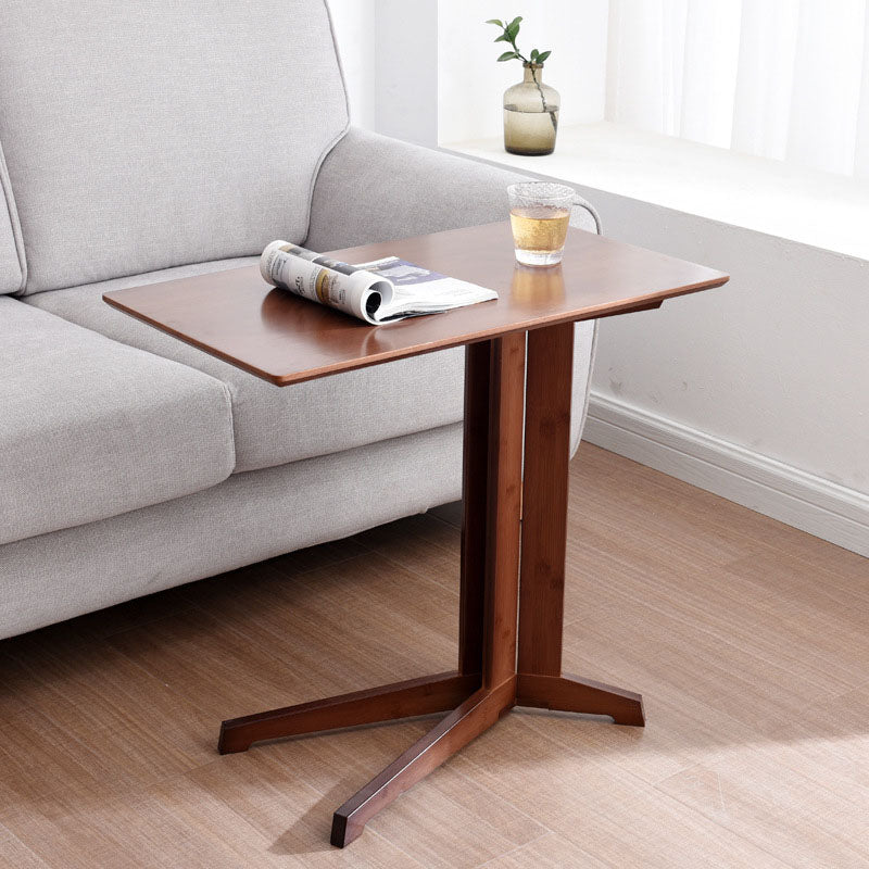 Minimalist Square Wood End Table