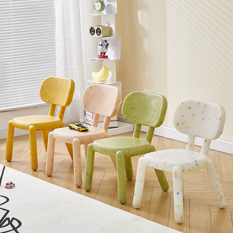 Nordic Plastic Cartoon Low Stool