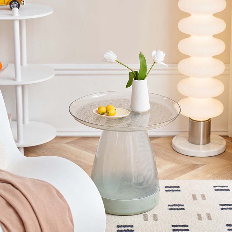 Contemporary Cone Plastic PET Coffee Table