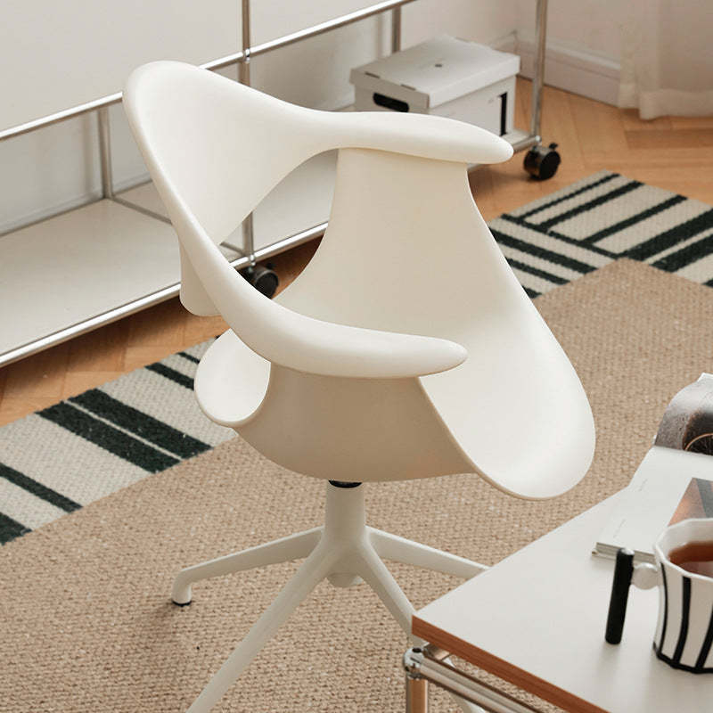 Nordic Geometric Aluminum Desk Chair
