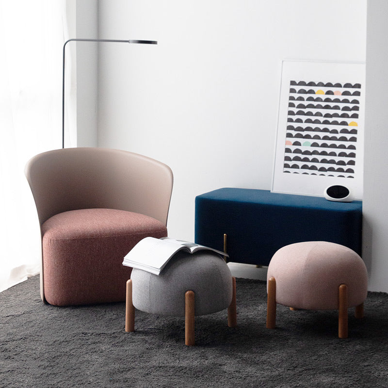 Scandinavian Ladybug Pouf Stool