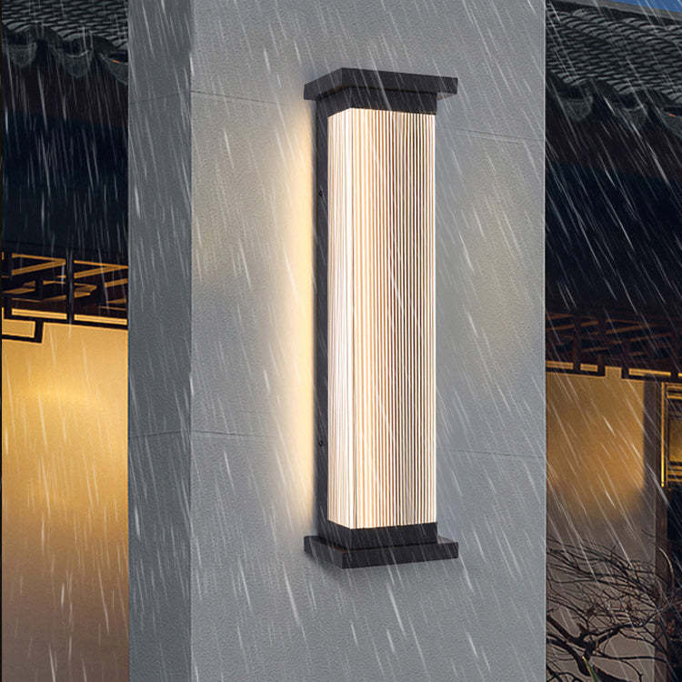 Minimalist Stainless Steel Wall Sconce - 01