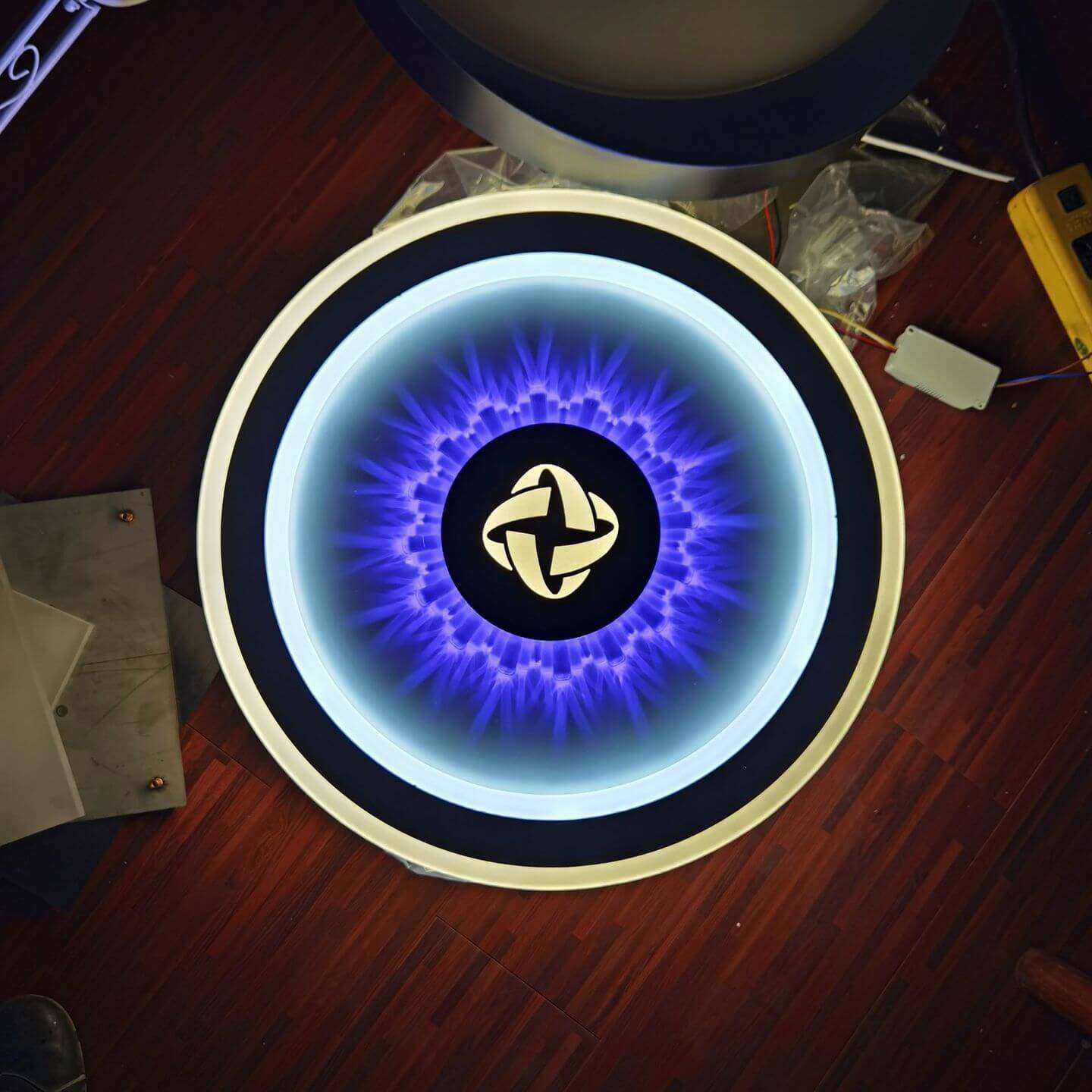 Round Acrylic LED Flush Mount Light