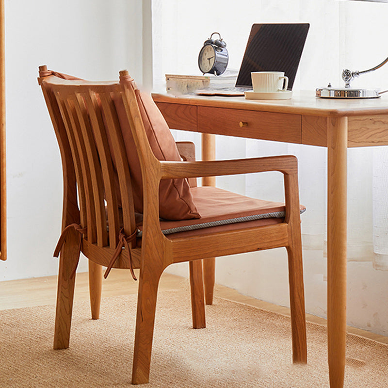 Vintage Solid Wood Dining Armchair