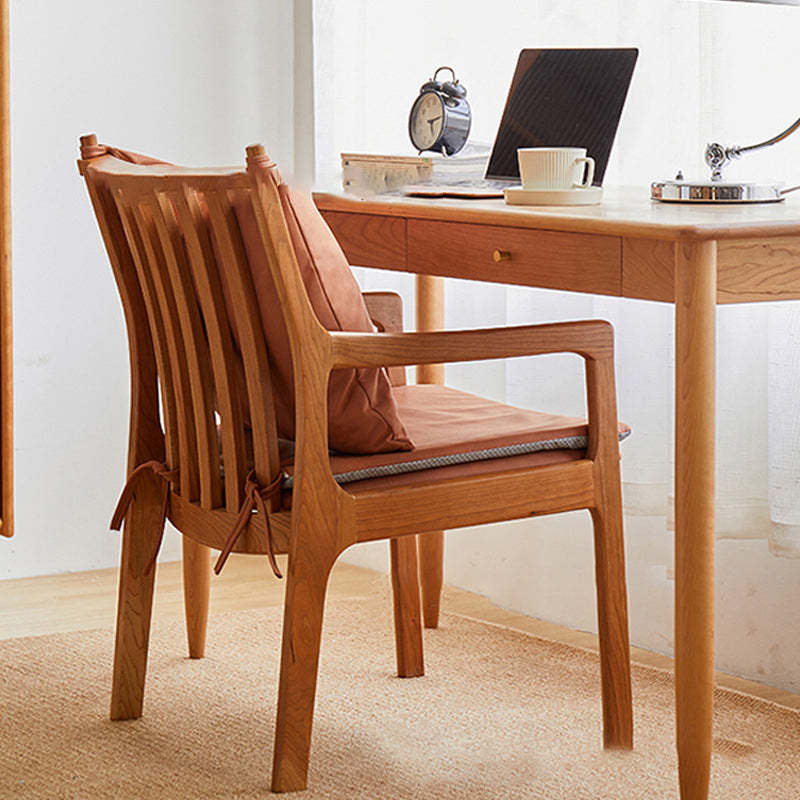 Vintage Solid Wood Dining Armchair