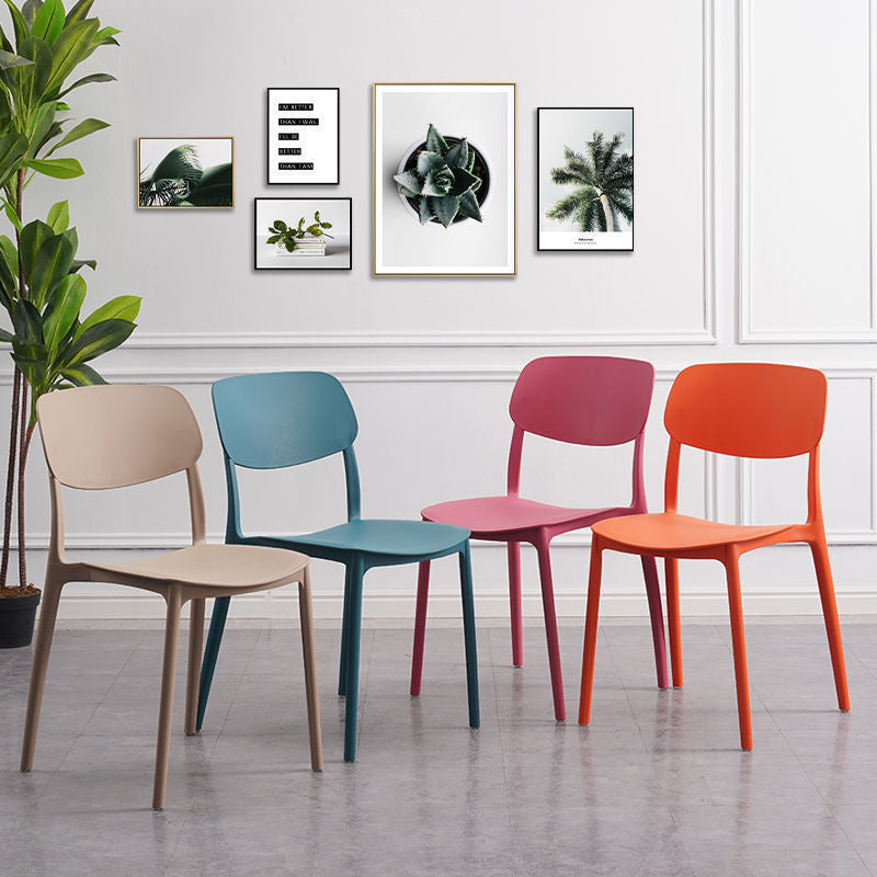 Nordic Macaron Stackable Dining Chair