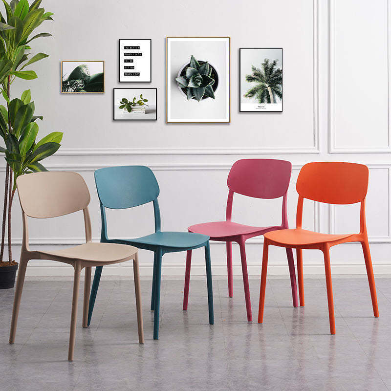 Nordic Macaron Stackable Dining Chair