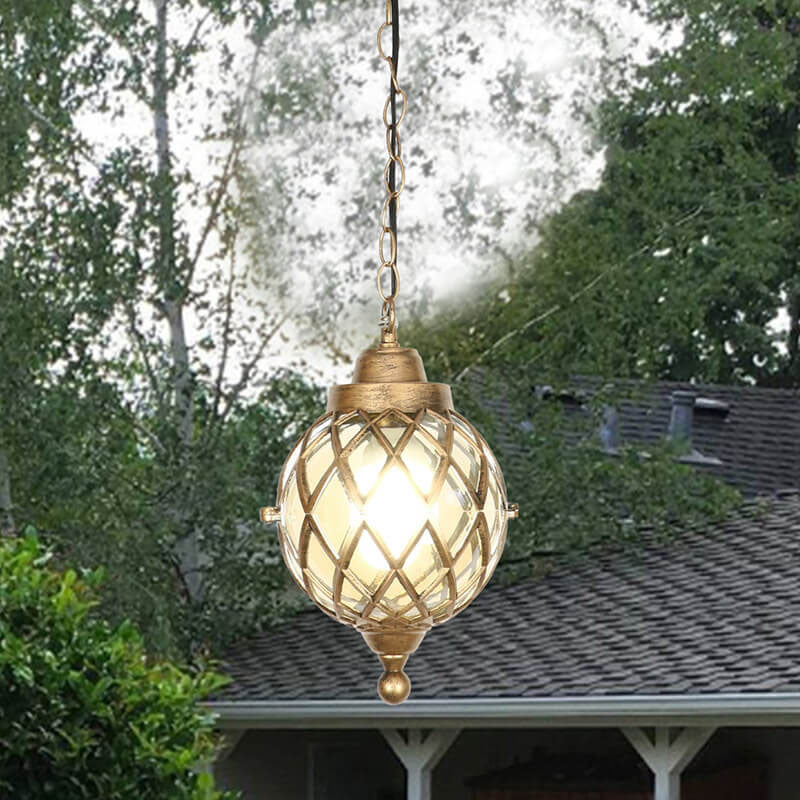 European Vintage Die-Cast Aluminum Outdoor