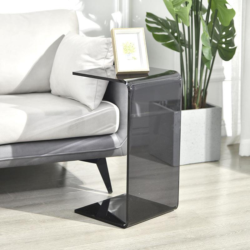 Minimalist Slab Plastic Acrylic End Table