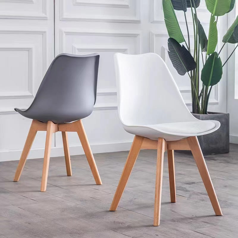 Minimalist Tulip Wood Chair