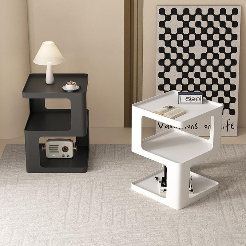 Minimalist Iron 3-Tier Side Table