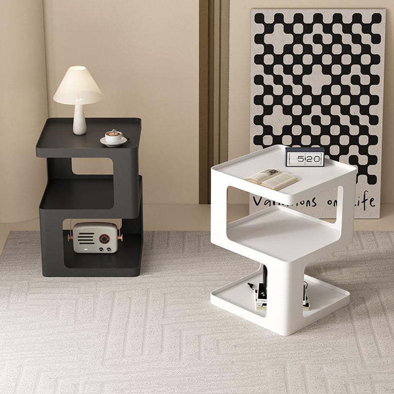 Minimalist Iron 3-Tier Side Table