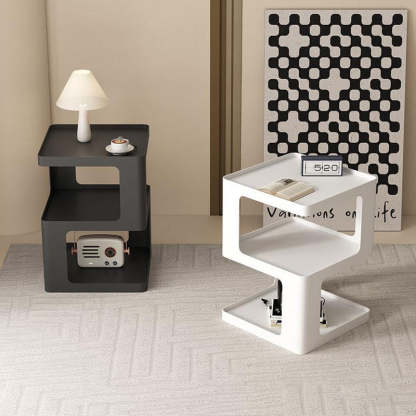 Minimalist Iron 3-Tier Side Table