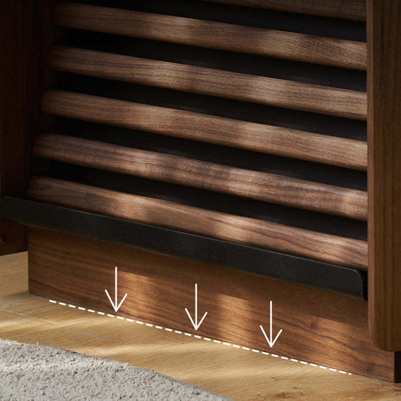 Nordic Rectangular Wood 2-Drawer Nightstand