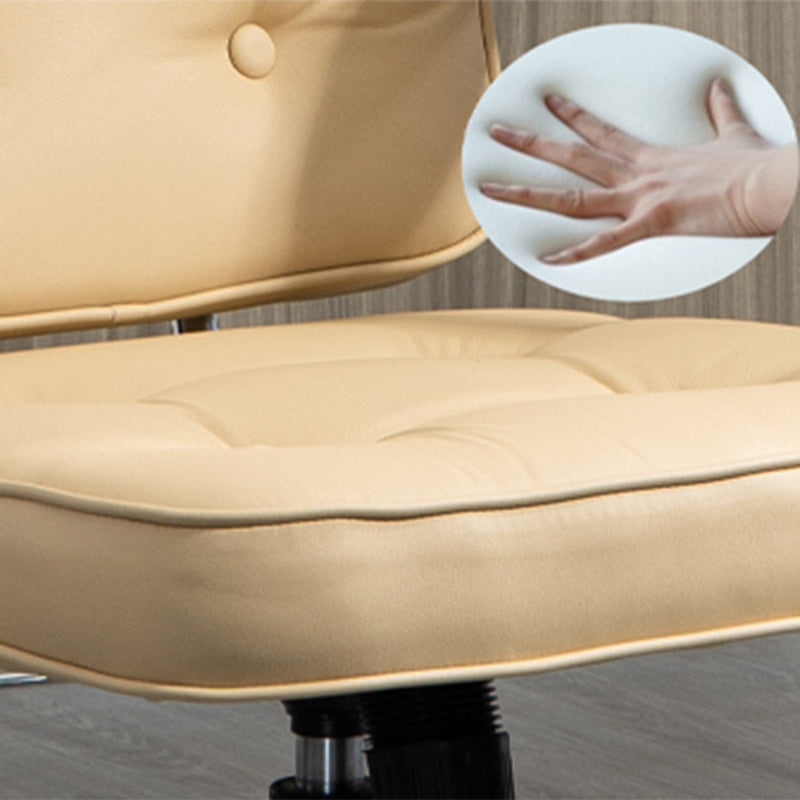 Nordic Leather Metal Desk Chair