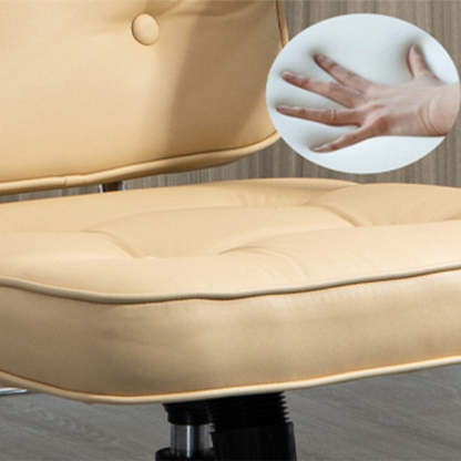 Nordic Leather Metal Desk Chair